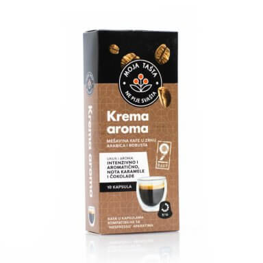 Tašta kapsule za nespresso Krema aroma