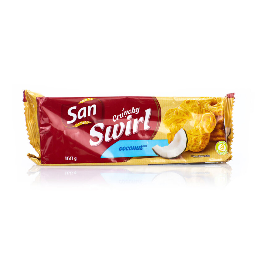 San Crunchy Swirl Coconut - Moja Tašta